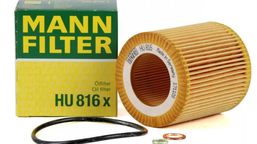 Filtru Ulei Mann Filter Bmw Seria 1 E81 2006-2011 Hatchback HU816X