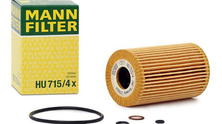 Filtru Ulei Mann Filter Bmw Seria 3 E30 1982-1993 HU715/4X