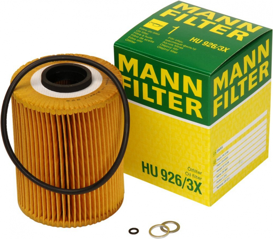 Filtru Ulei Mann Filter Bmw Seria 5 E34 1987-1995 HU926/3X