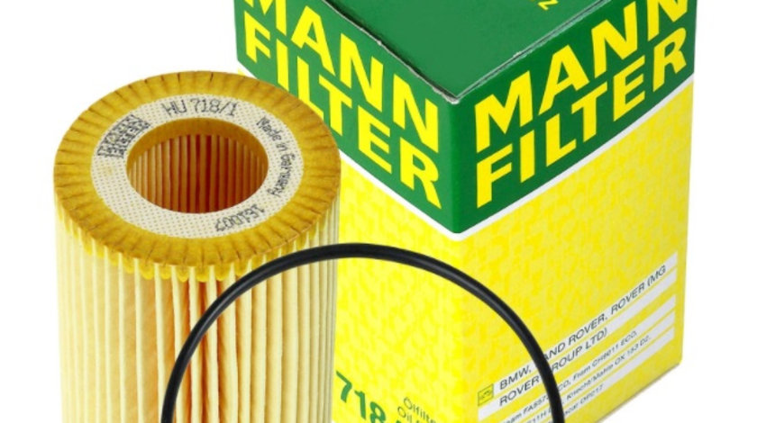 Filtru Ulei Mann Filter Bmw Seria 5 E39 1995-2004 HU718/1Z