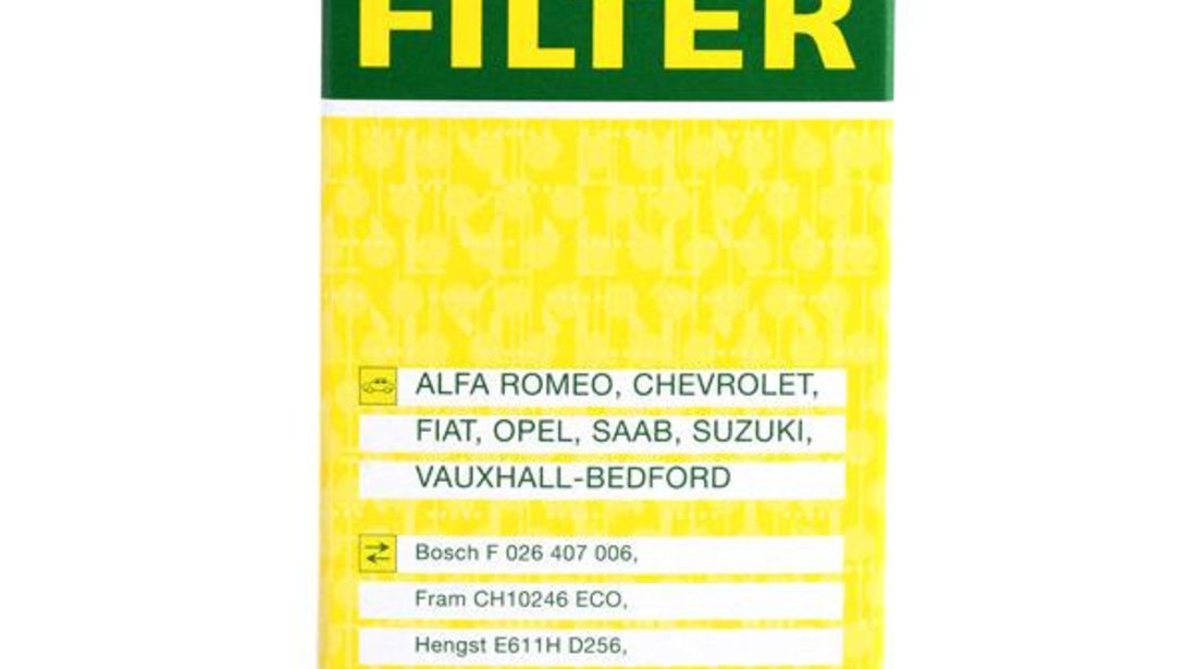 Filtru Ulei Mann Filter Chevrolet Orlando 2010→ HU612/2X