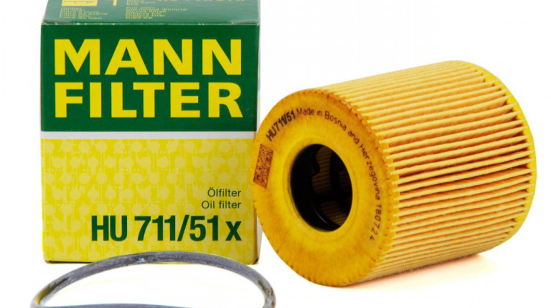 Filtru Ulei Mann Filter Citroen C2 2003-2012 HU711/51X