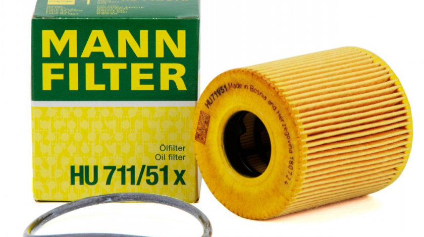 Filtru Ulei Mann Filter Citroen DS3 2009-2015 HU711/51X