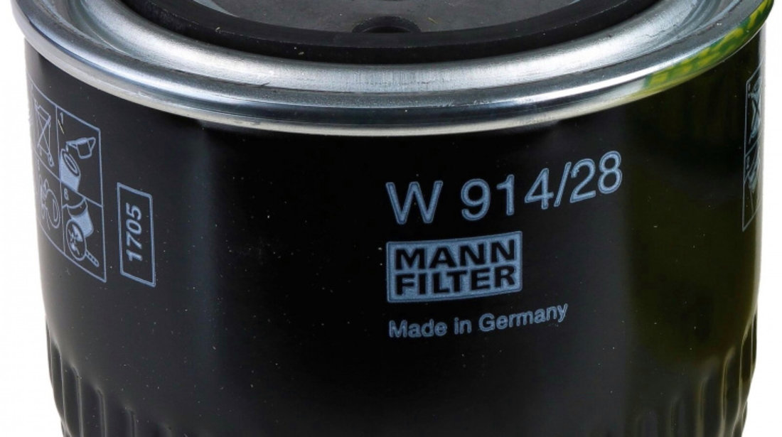 Filtru Ulei Mann Filter Fiat Ducato 5 2006→ W914/28