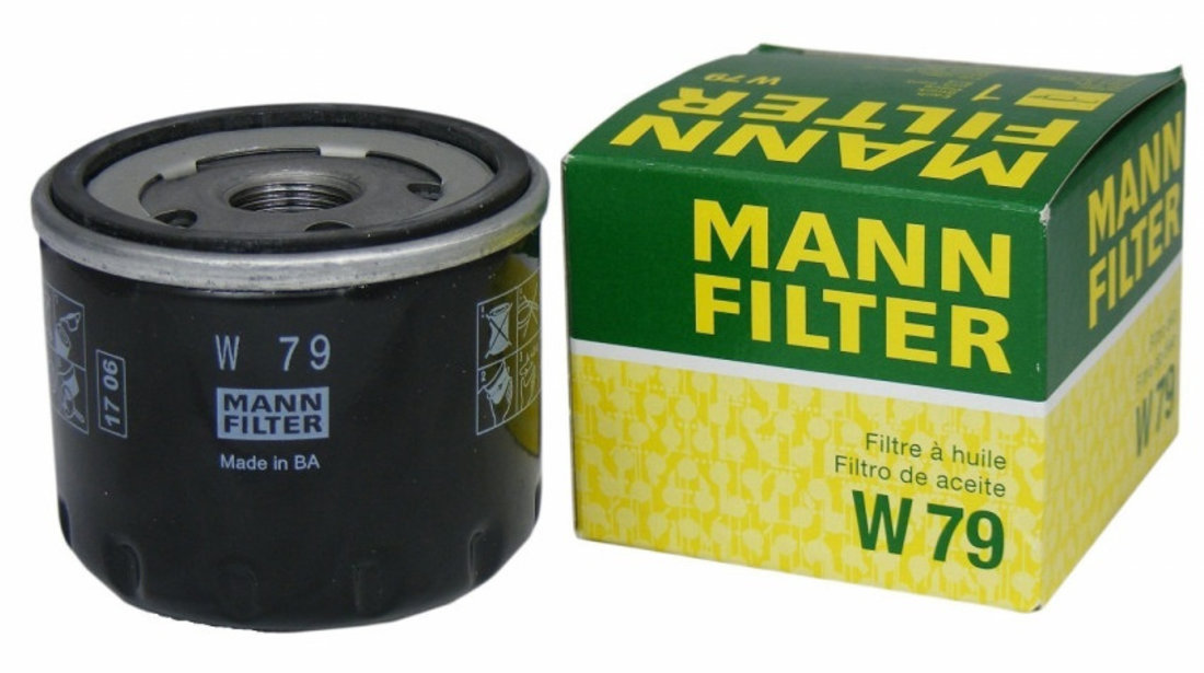 Filtru Ulei Mann Filter Fiat Tipo 2020→ W79