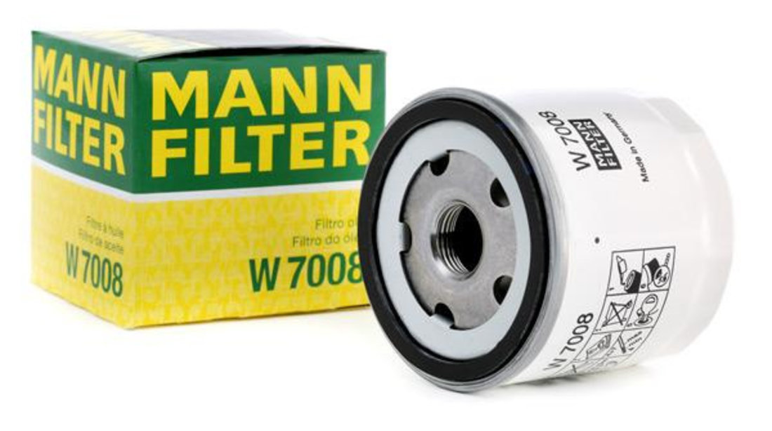 Filtru Ulei Mann Filter Ford C-Max 2 2010→ W7008