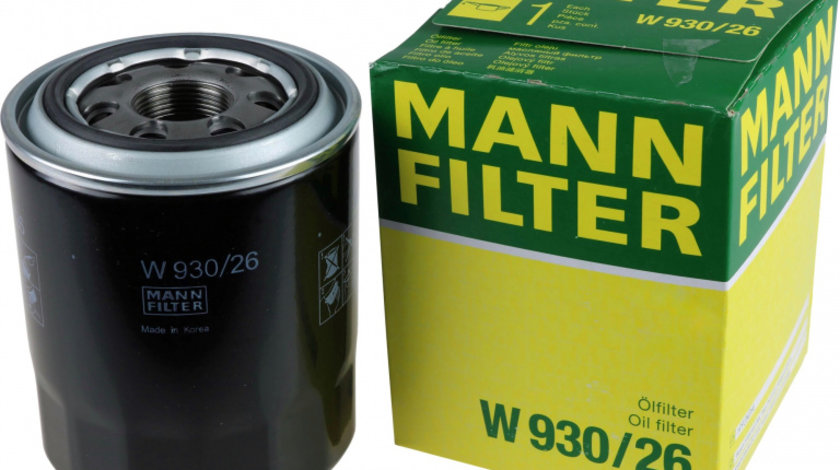 Filtru Ulei Mann Filter Kia Carnival 2 1999-2007 W930/26