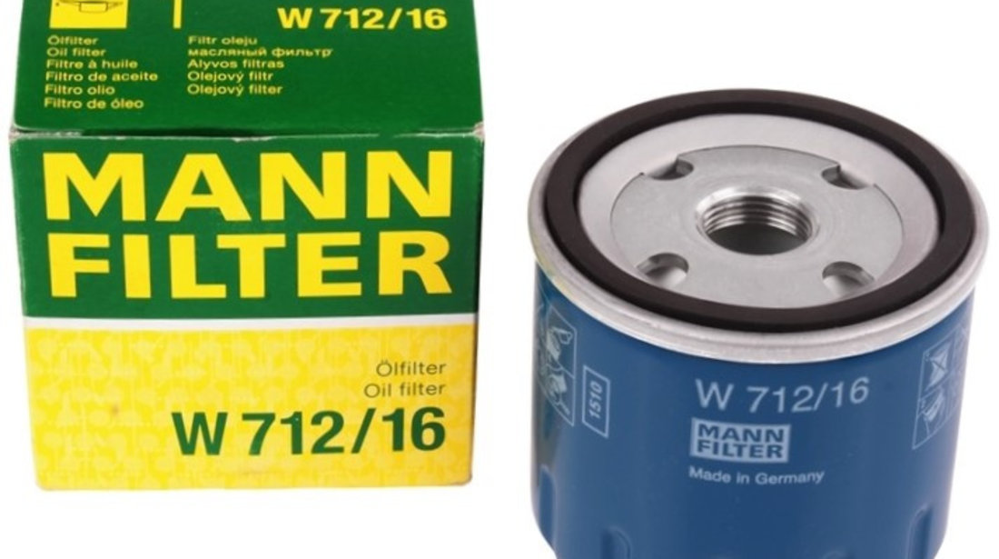 Filtru Ulei Mann Filter Lancia Kappa 1994-2001 W712/16