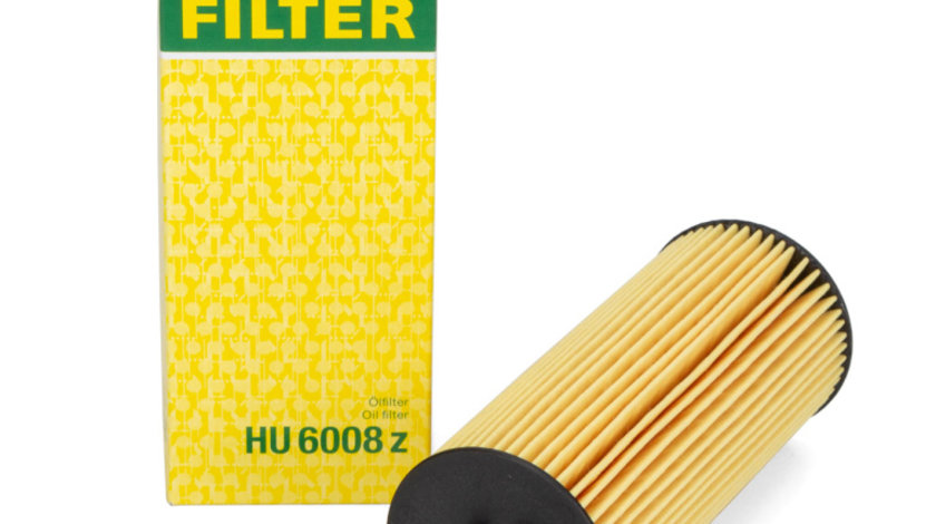 Filtru Ulei Mann Filter Mercedes-Benz A-Class W176 2013-2018 HU6008Z