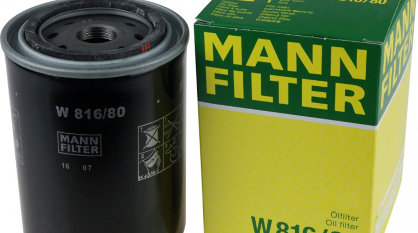 Filtru Ulei Mann Filter Mitsubishi Pajero 1 1982-1986 W816/80