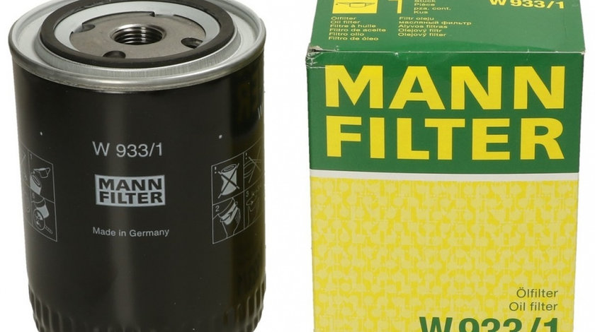 Filtru Ulei Mann Filter Nissan Bluebird 1984-1990 W933/1