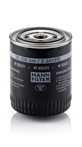Filtru Ulei Mann-filter Vag W 930/21