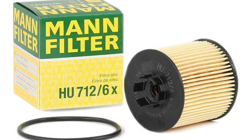Filtru Ulei Mann Filter Volkswagen Golf 5 2003-2009 HU712/6X