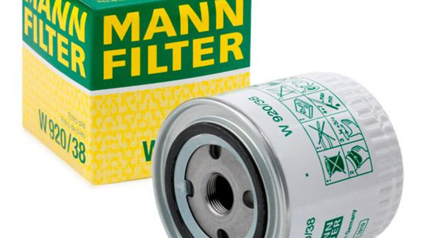 Filtru Ulei Mann Filter Volvo 440 1994-1996 W920/38