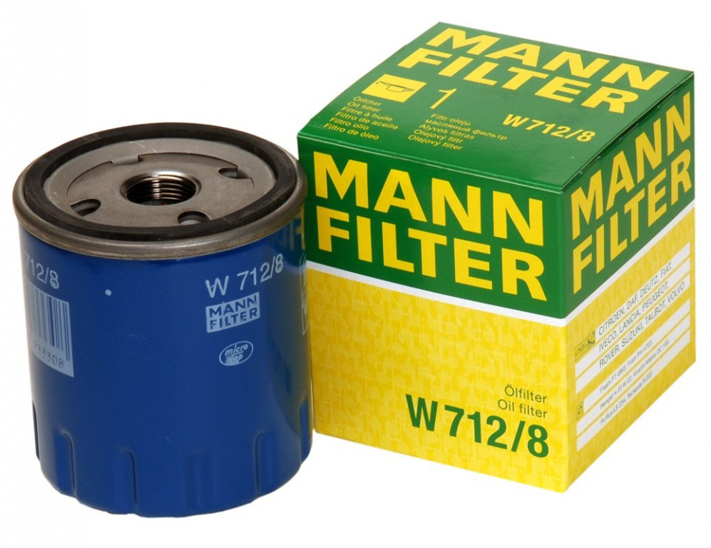 Filtru Ulei Mann Filter W712/8