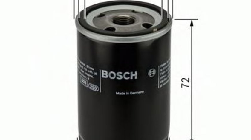 Filtru ulei MAZDA 3 Limuzina (BL) (2008 - 2016) BOSCH 0 451 103 316 produs NOU