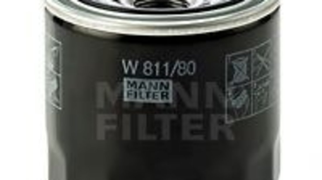 Filtru ulei MAZDA 5 (CR19) (2005 - 2016) MANN-FILTER W 811/80 piesa NOUA