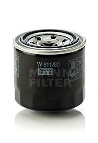 Filtru ulei MAZDA 6 (GG) (2002 - 2008) MANN-FILTER W 811/80 piesa NOUA