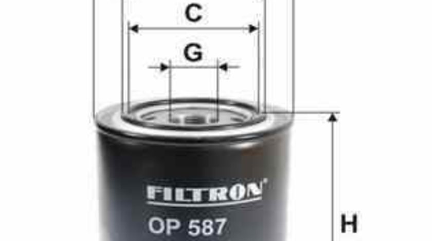Filtru ulei MAZDA MPV I LV FILTRON OP587