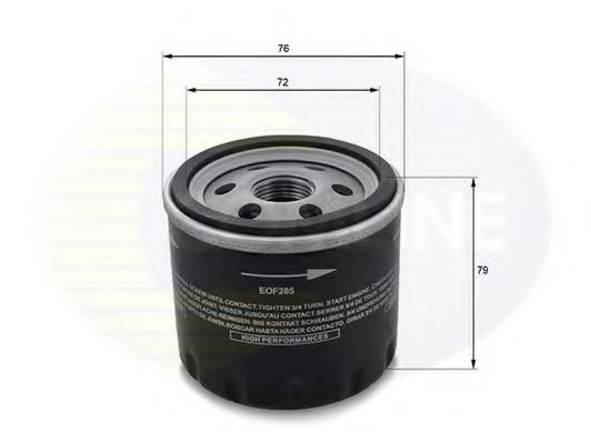 Filtru ulei MERCEDES B-CLASS (W246, W242) (2011 - 2016) COMLINE EOF285 piesa NOUA