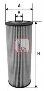 Filtru ulei MERCEDES C-CLASS Combi (S202) (1996 - 2001) SOFIMA S 5162 PE piesa NOUA