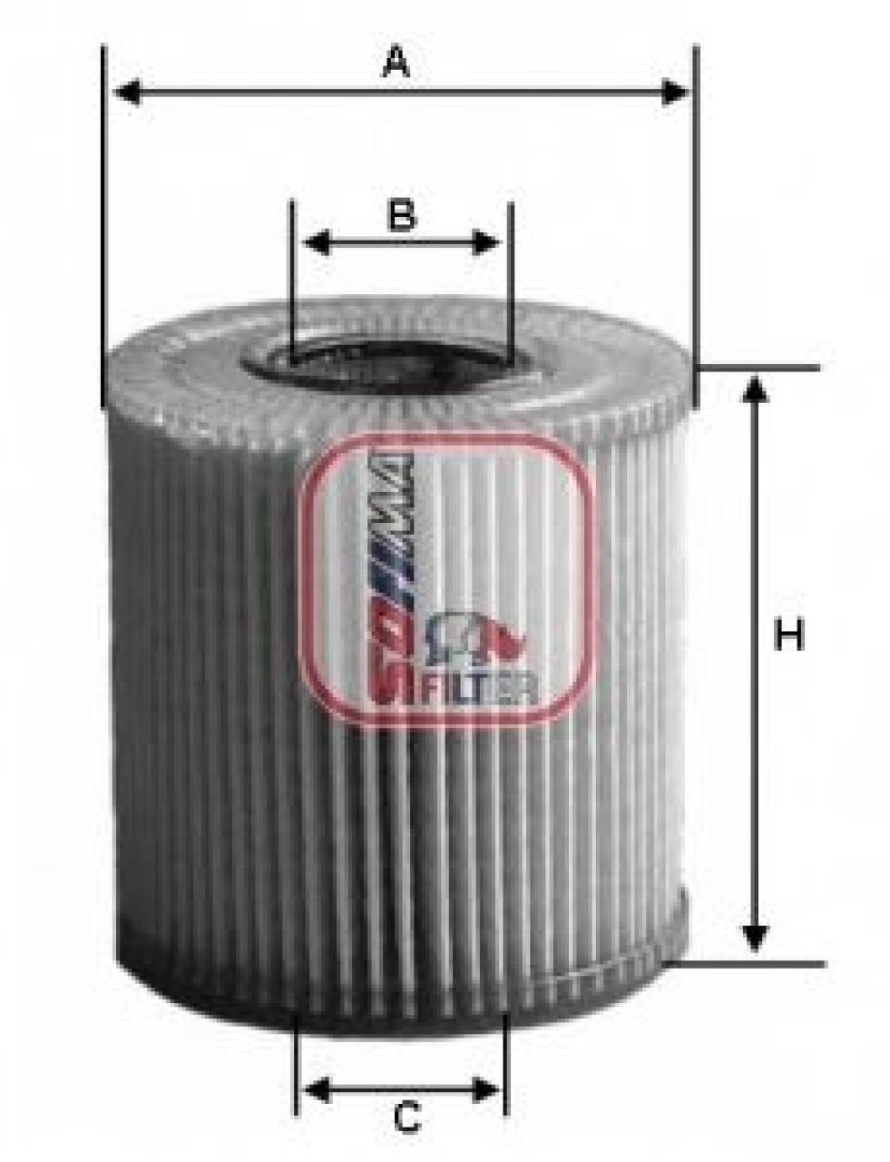 Filtru ulei MERCEDES C-CLASS Cupe (C204) (2011 - 2016) SOFIMA S 5159 PE piesa NOUA