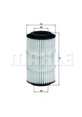 Filtru ulei MERCEDES C-CLASS (W203) (2000 - 2007) KNECHT OX 345/7D piesa NOUA