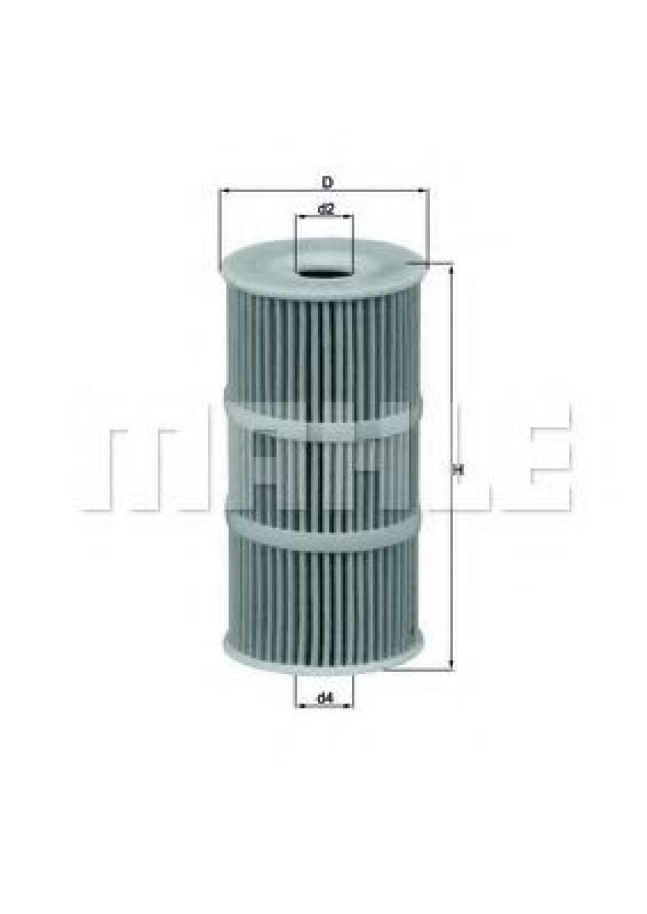 Filtru ulei MERCEDES C-CLASS (W205) (2013 - 2016) KNECHT OX 389/1D piesa NOUA