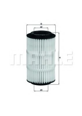 Filtru ulei MERCEDES CLK (C208) (1997 - 2002) KNECHT OX 345/7D piesa NOUA