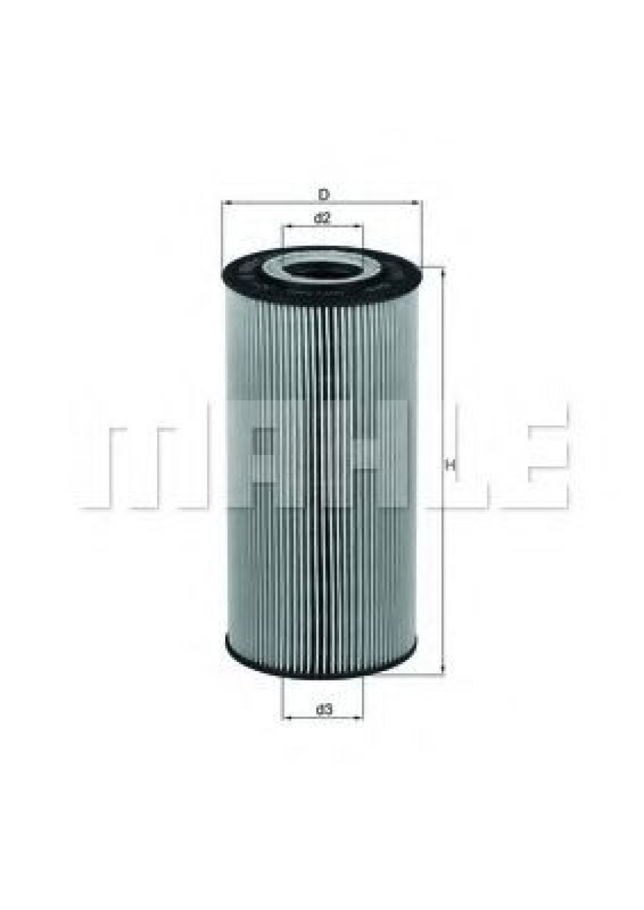 Filtru ulei MERCEDES E-CLASS Combi (S210) (1996 - 2003) MAHLE ORIGINAL OX 123/1D piesa NOUA
