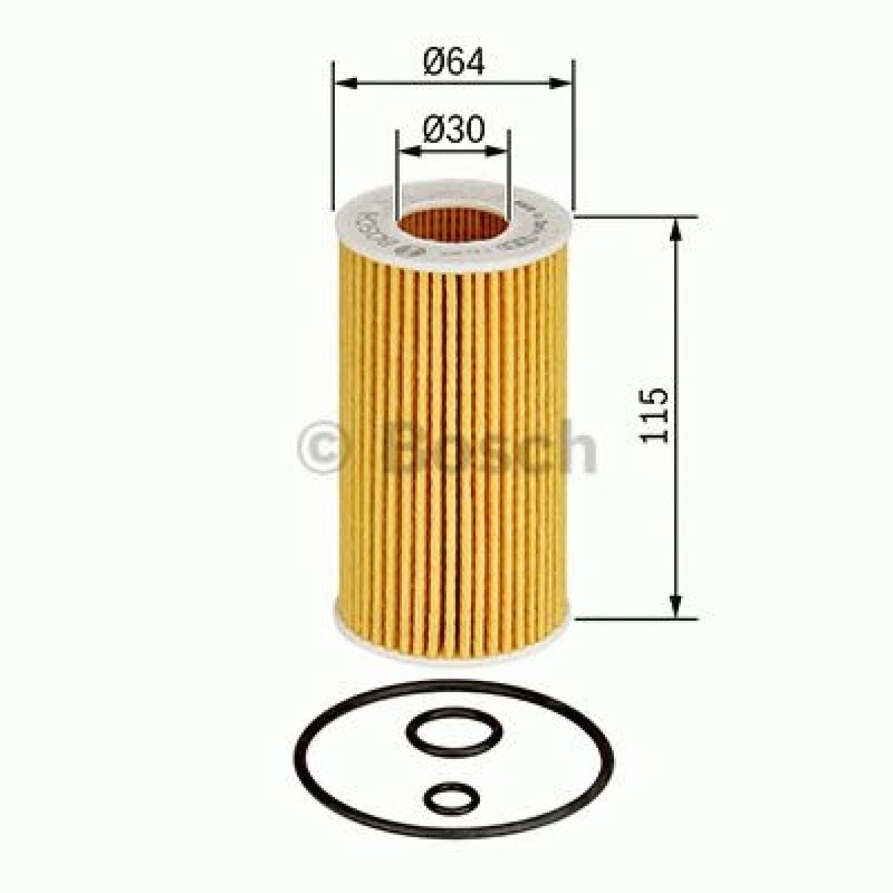 Filtru ulei MERCEDES E-CLASS (W210) (1995 - 2003) BOSCH 1 457 437 001 piesa NOUA