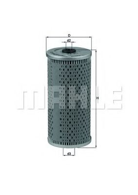 Filtru ulei MERCEDES E-CLASS (W210) (1995 - 2003) MAHLE ORIGINAL OX 92D piesa NOUA