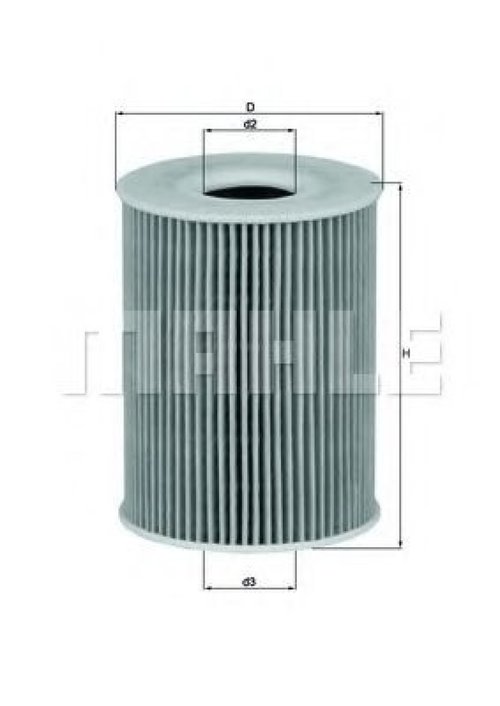 Filtru ulei MERCEDES E-CLASS (W211) (2002 - 2009) MAHLE ORIGINAL OX 254D1 piesa NOUA