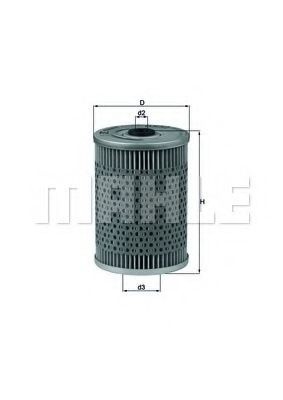 Filtru ulei MERCEDES G-CLASS (W460) (1979 - 1993) MAHLE ORIGINAL OX 32D piesa NOUA