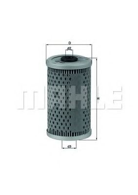 Filtru ulei MERCEDES G-CLASS (W460) (1979 - 1993) KNECHT OX 33D piesa NOUA