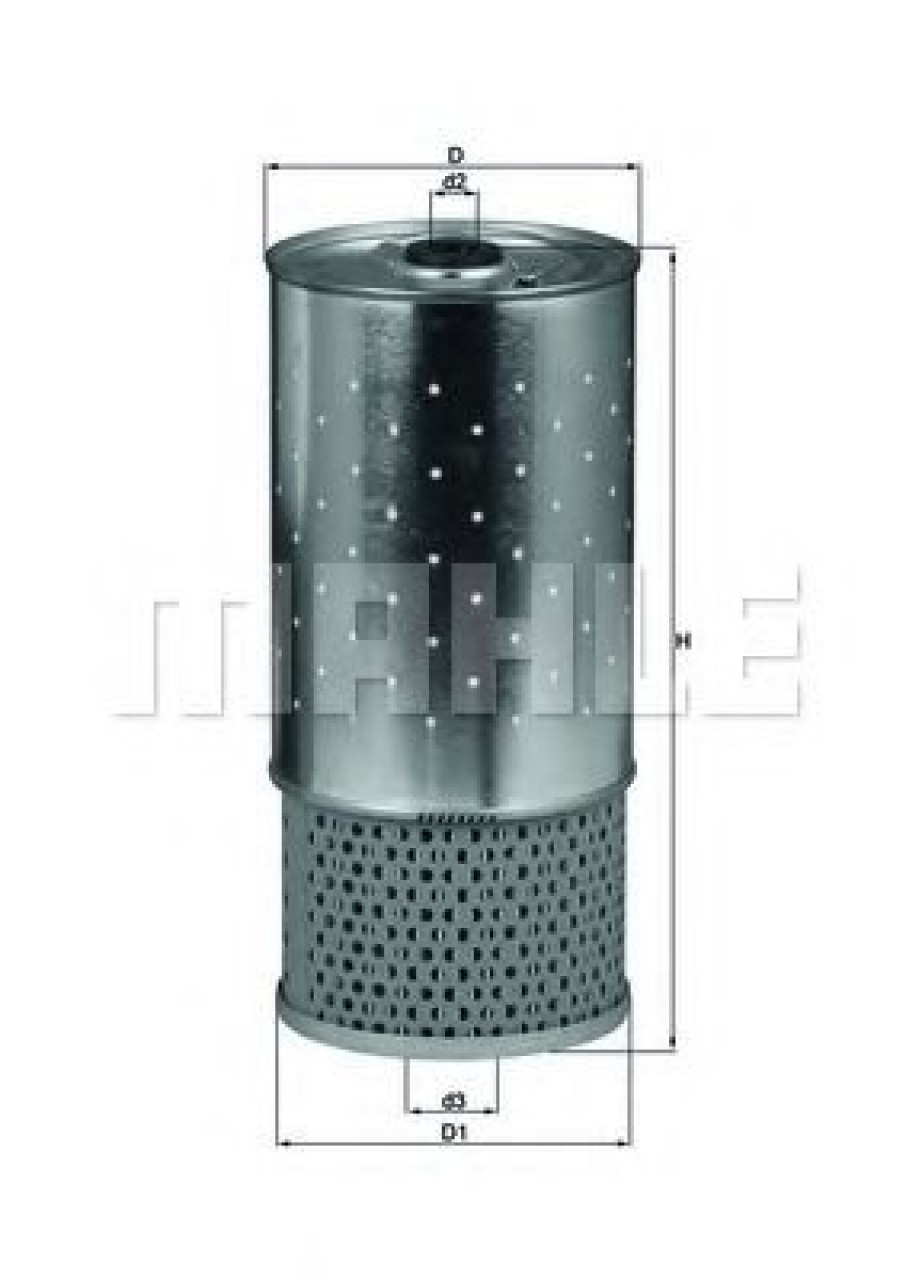 Filtru ulei MERCEDES G-CLASS (W460) (1979 - 1993) KNECHT OX 78D piesa NOUA
