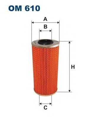 Filtru ulei MERCEDES G-CLASS (W461) (1990 - 2016) FILTRON OM610 piesa NOUA