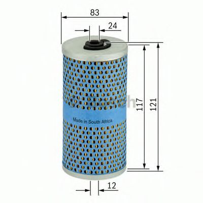 Filtru ulei MERCEDES G-CLASS (W463) (1989 - 2016) BOSCH 1 457 429 610 piesa NOUA