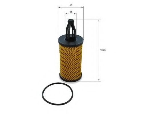 Filtru ulei MERCEDES R-CLASS (W251, V251) (2006 - 2016) COMLINE EOF293 piesa NOUA