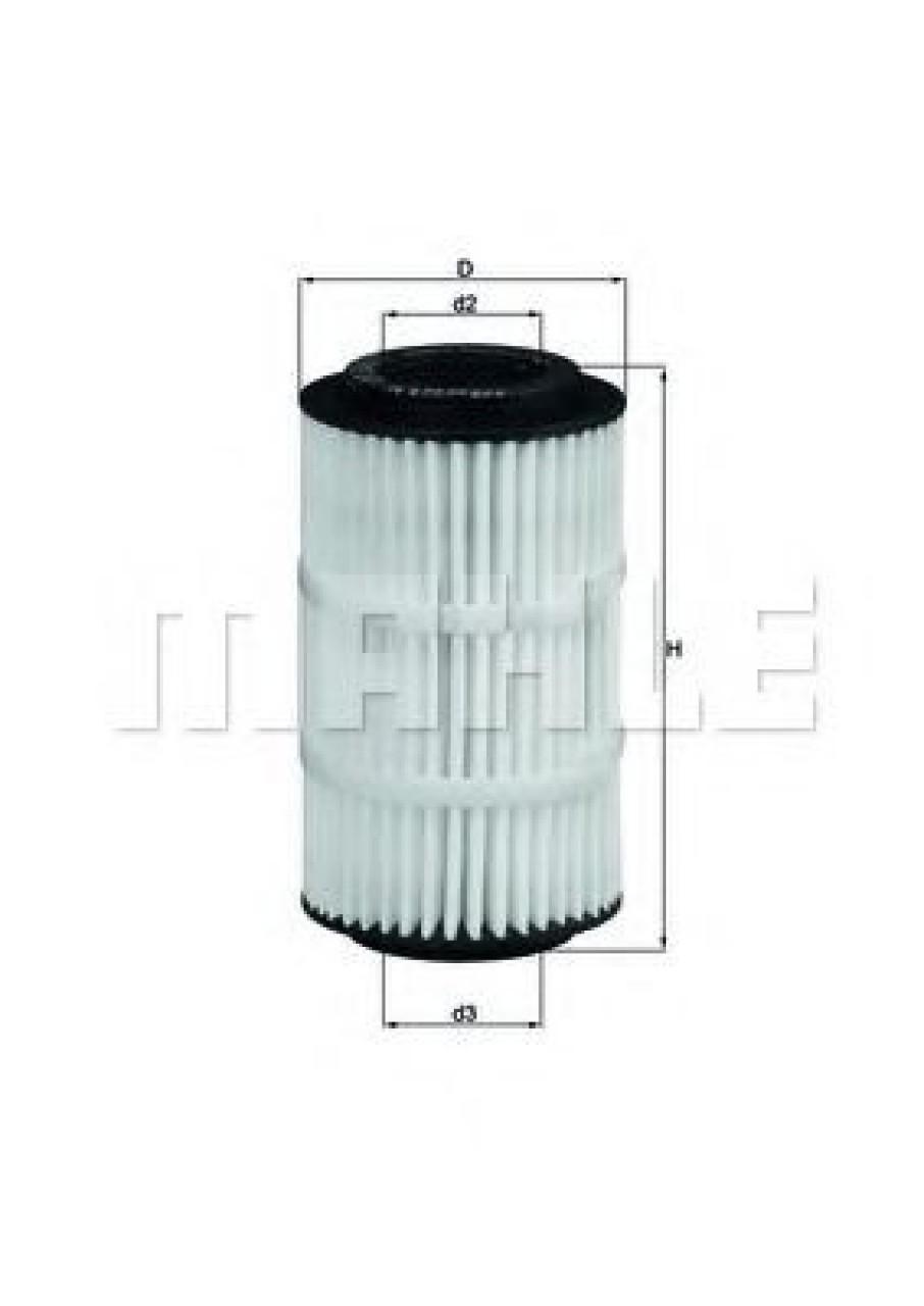 Filtru ulei MERCEDES SPRINTER 5-t caroserie (906) (2006 - 2016) MAHLE ORIGINAL OX 345/7D piesa NOUA