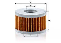 Filtru ulei (MH68 MANN-FILTER) SACHS MOTORCYCLES,SUZUKI MOTORCYCLES