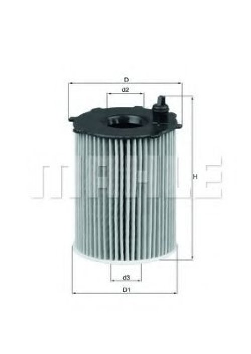 Filtru ulei MINI MINI (R56) (2006 - 2013) MAHLE ORIGINAL OX 171/2D piesa NOUA