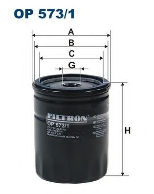 Filtru ulei MITSUBISHI COLT VI (Z3, Z2) (2002 - 2012) FILTRON OP573/1 piesa NOUA