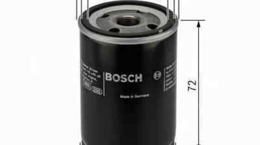 Filtru ulei MITSUBISHI CORDIA (A21_A, AB) Producator BOSCH 0 451 103 316