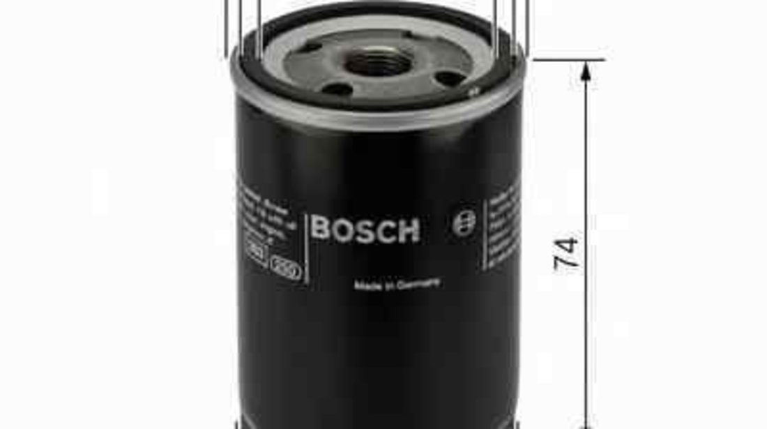 Filtru ulei MITSUBISHI LANCER I (A17_) BOSCH 0 986 452 016