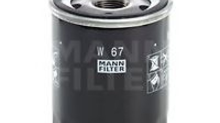 Filtru ulei MITSUBISHI LANCER Limuzina (CY, CZ) (2007 - 2016) MANN-FILTER W 67 - produs NOU