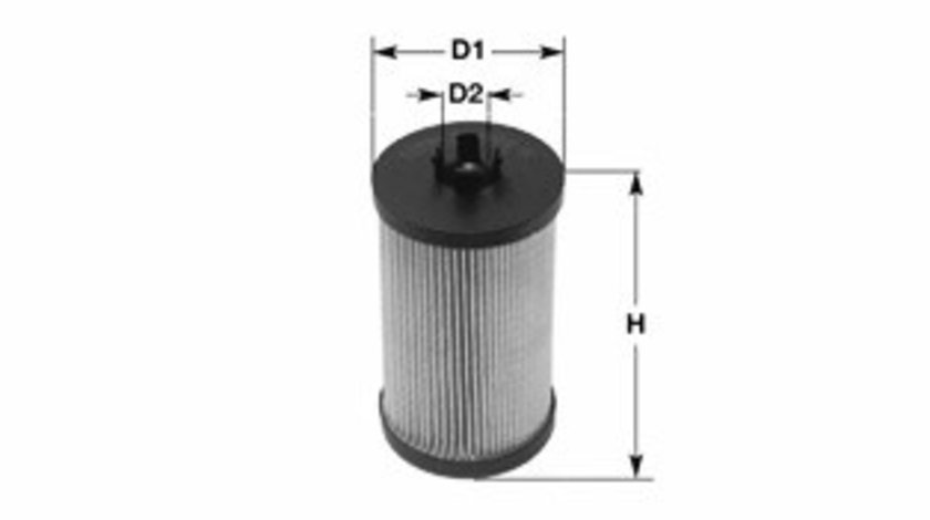 Filtru ulei (ML1713 CLEAN FILTERS) MAZ,MERCEDES-BENZ,NEOPLAN,SETRA