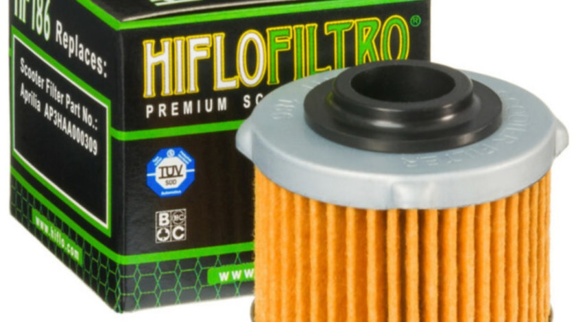 Filtru Ulei Moto Hiflofiltro Aprilia Scarabeo Light 125 / 200 HF186