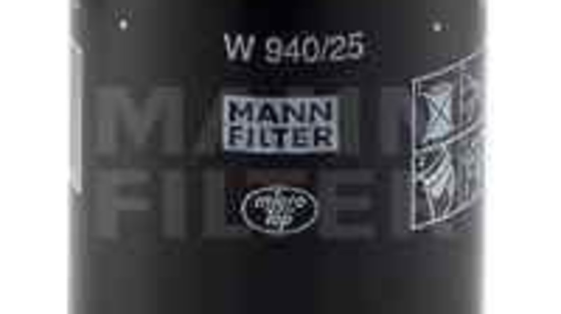 Filtru ulei MULTICAR M25 MANN-FILTER W 940/25