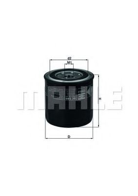 Filtru ulei NISSAN ALMERA I (N15) (1995 - 2000) KNECHT OC 140 piesa NOUA